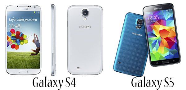 Samsung S4 Vs Samsung S5