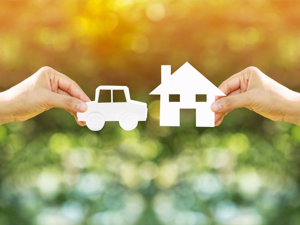 real estate or vehicles?