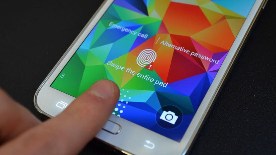 Samsung Galaxy S5 Fingerprint Scanner
